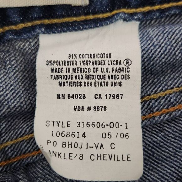 Gap Ankle Bootcut Jeans Size 8 Classic Gap Boot Cut Ankle Jeans - Picture 5 of 6